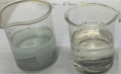 Plating Facility (Untreated (L), Treated (R)).